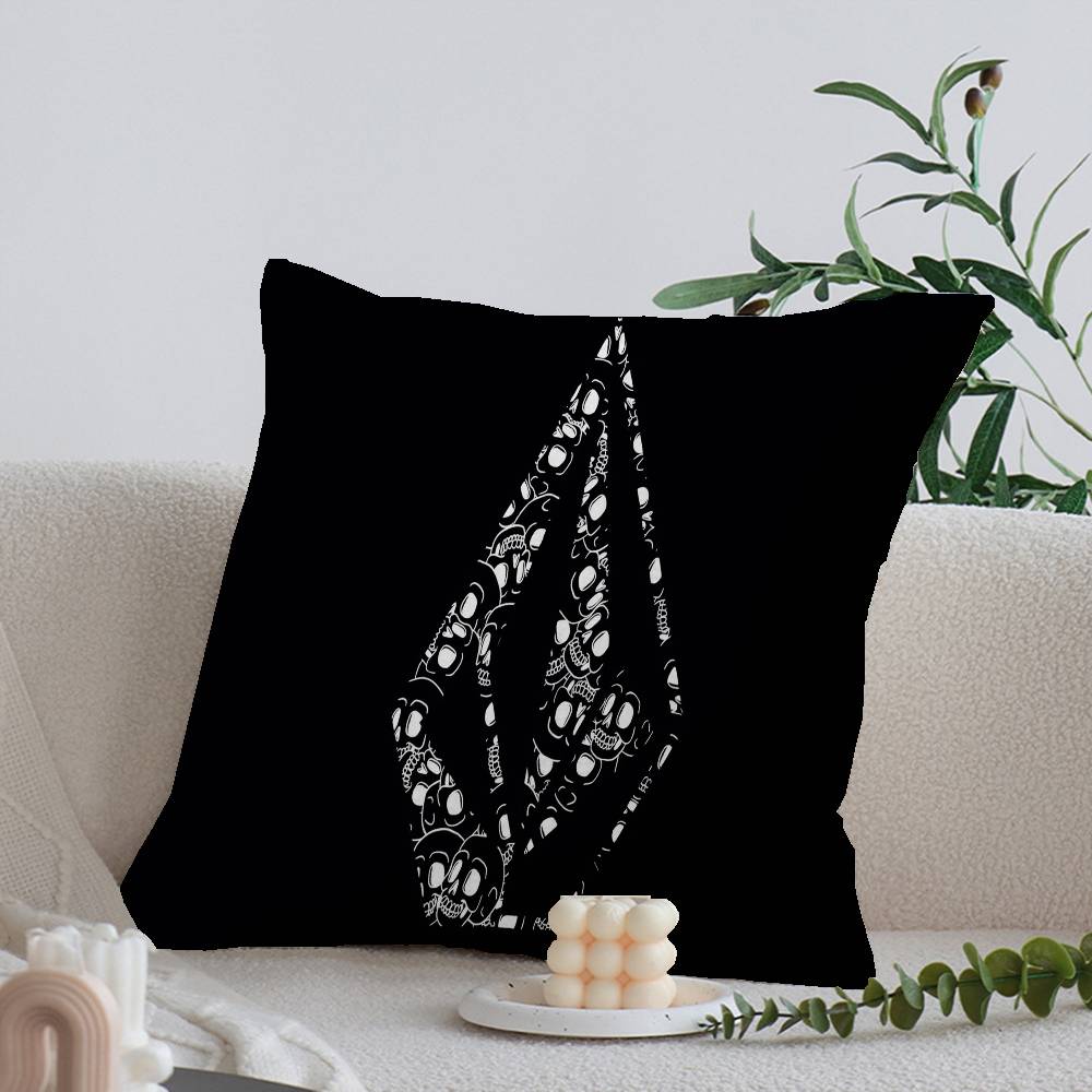 V-Volcom LOGO Personalized Pillow Cover Kids Bedroom Wild Party Decor Pillowcase kid Birthday shower Gift