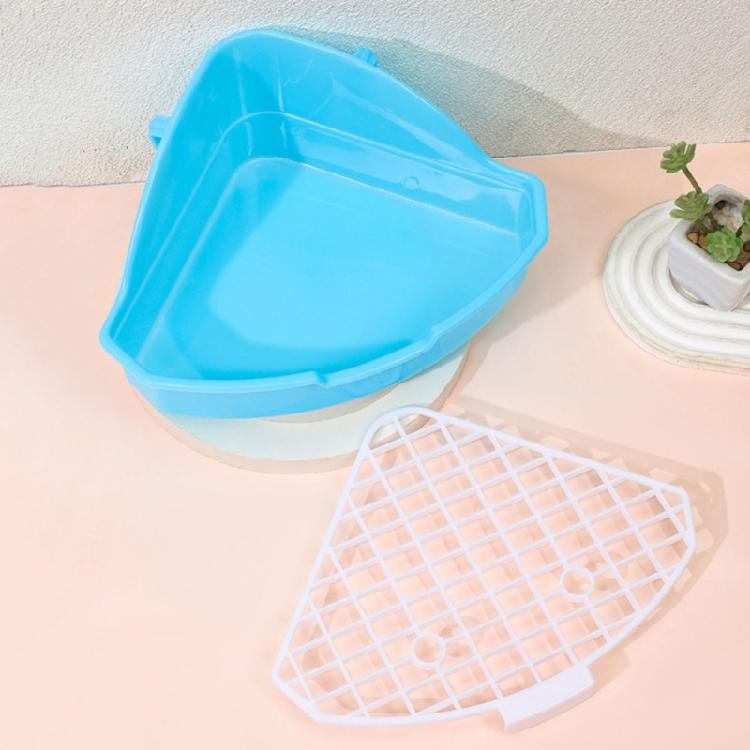 Huisdier Toilet Driehoek Potty Trainer Kattenbak Anti-Knoei Eekhoorns Kooi Toilet