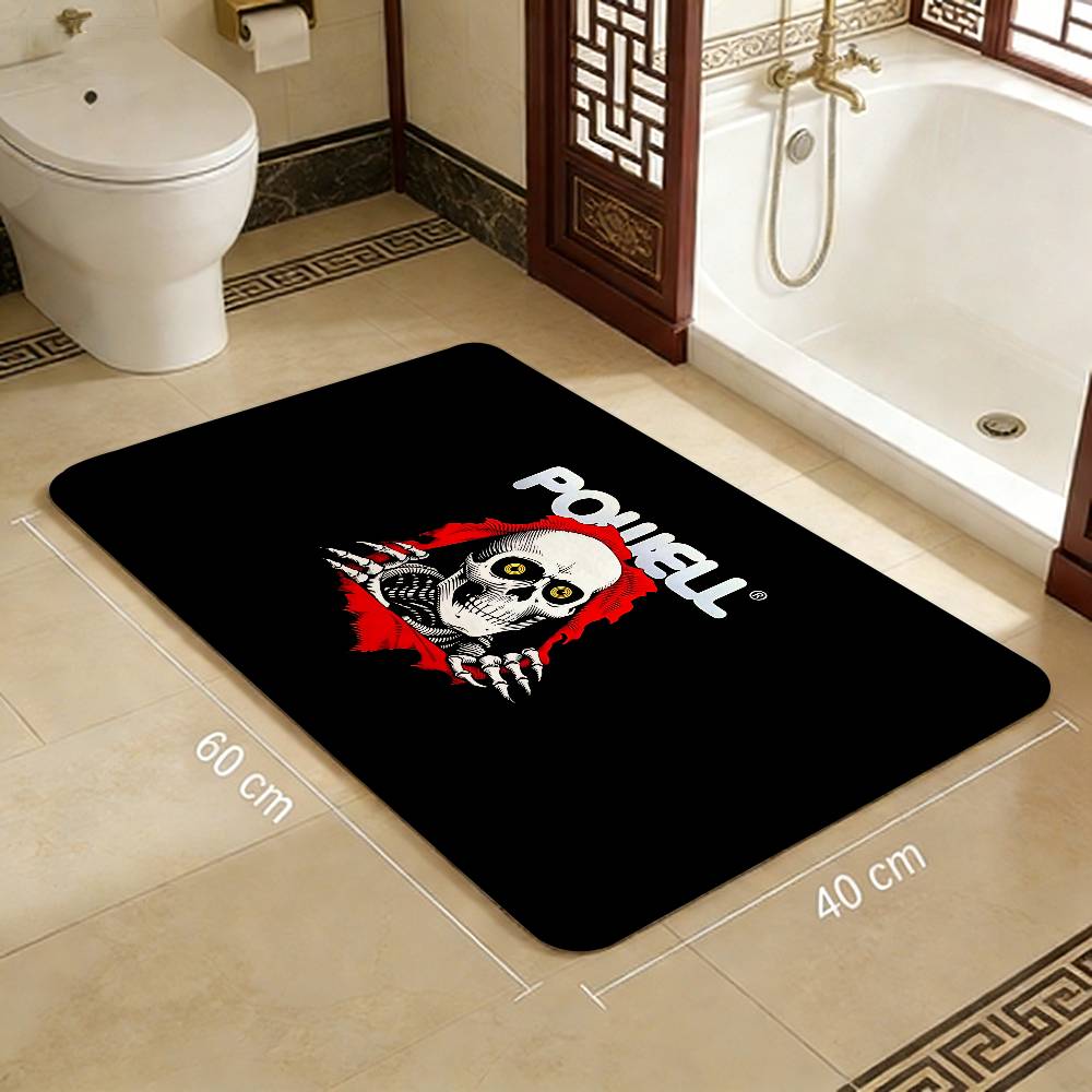 P-Powell P-Peralta Floor Mat Cheaper Anti-slip Modern Living Room Balcony Printed Bedside Mats