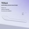 Car Door Handle Wrap Cover Decorative Stickers 4Pcs/Set Anti-scratch For Tesla Model 3 Y 2025 ABS Protector Sticker