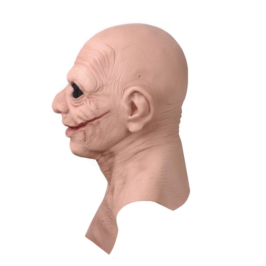 Horror Masquerade Supplies Full Face Adult Mask Halloween Latex Head Scary Mask