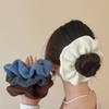 Cosy Crochet Hair Scrunchies Gentle Nonslip Design Lightweight Hair Rope For Girls Students Casual Outings Home Use
