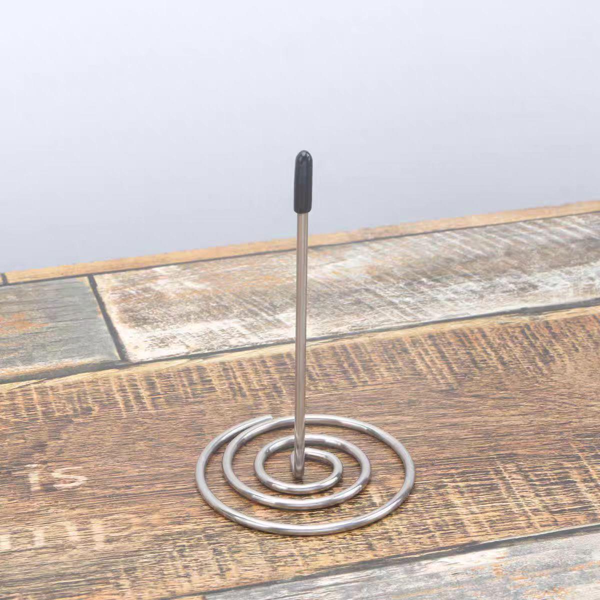 

Настольный держатель для чеков из нержавеющей стали для ресторанных и заказов на вынос