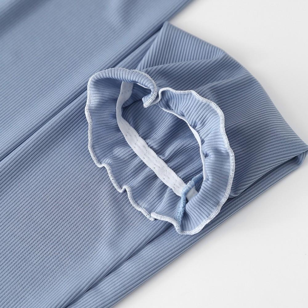 Ruffles Sunscreen Arm Sleeves Solid Color Cycling Arm Cover Breathable Ice Silk Arm Sleeves  Ladies