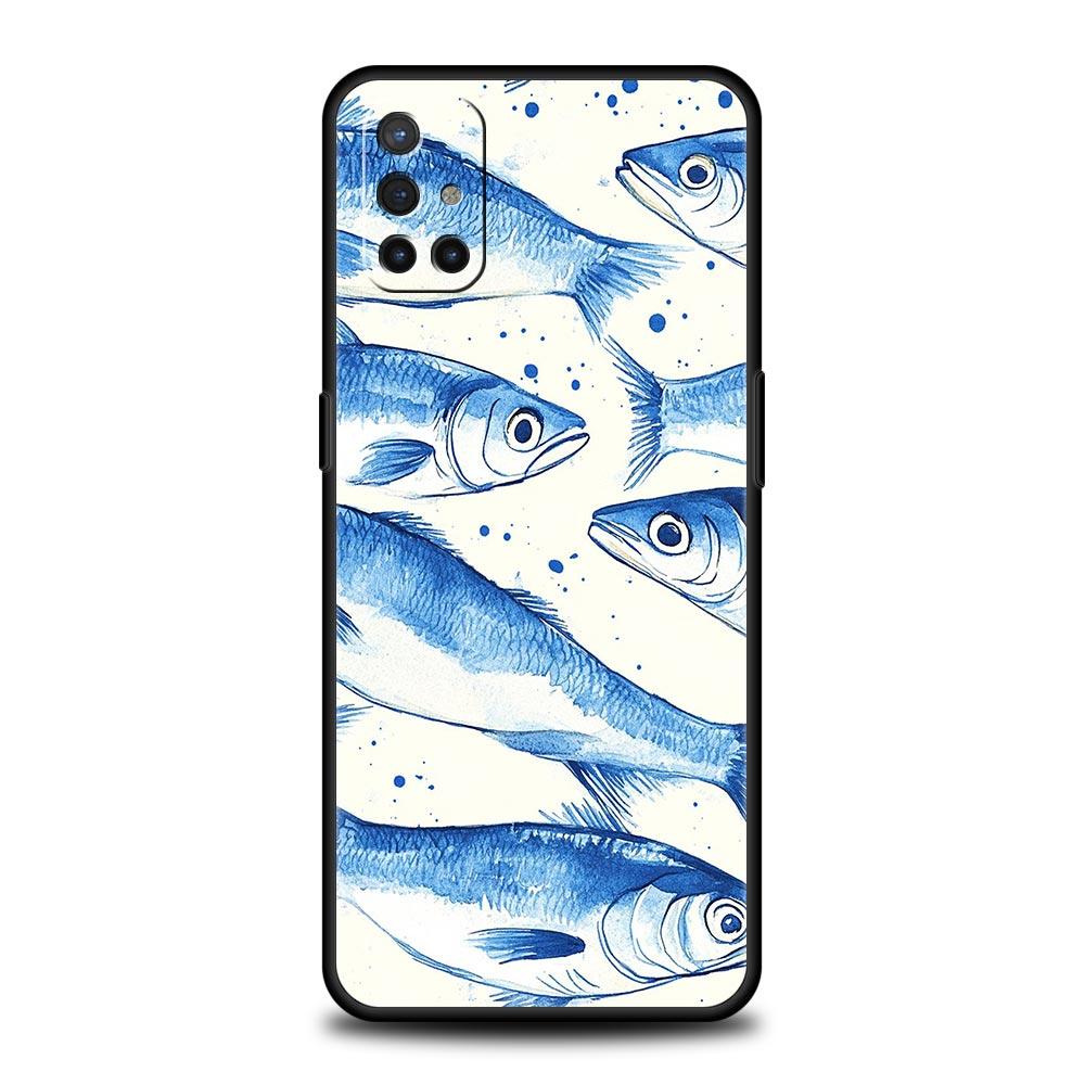 

Чехол для телефона Для OnePlus 15 13 12 11 10 9 8 7T Pro 13T 13R 12R 10R 9RT 8T Nord 2T CE 2 3 5G Lite Cover Sardines aquatic product OnePlus Nord 2T