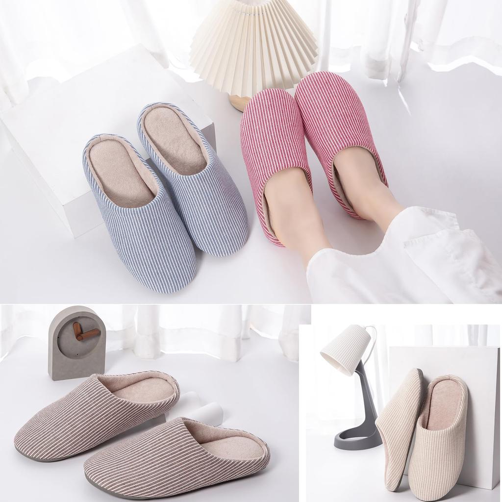 Yoertemy Winter Perfect for Room Washable of Slippers, Stylish, Washable, Guests, Winter, Non-Slip, Quiet, Cushioned, Comfortable, Lightweight,