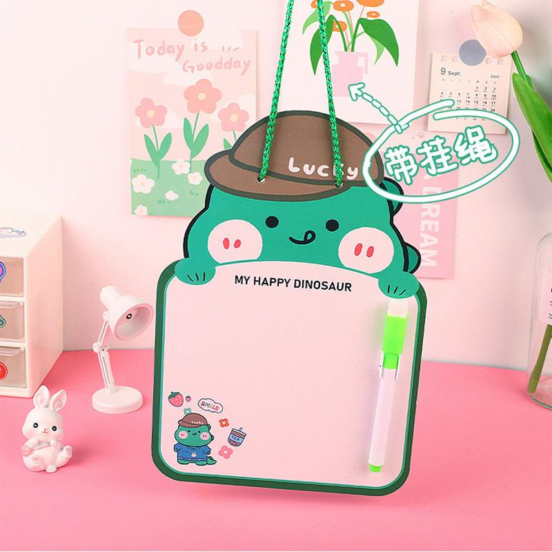 Children Cartoon Animal Erasable Drawing Board Toy Funny Early Education Double-sided Paperboard Writing Graffiti Drawing Boards
