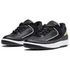 Jordan 2 Retro Low Black Metallic Gold Women's DX4401-001