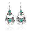 Fashion Women Dangle Hollow Charm Hook Earrings Wedding Jewelry Gift Bohemia