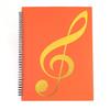 Waterproof Music Binder Spiral-Bound Document Folder Document Holder Sheet Music Folder  Home