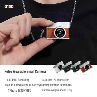 Retro Mini Digital Camera for Photos and Vlogs - Portable Student Campus Card Camera, Ideal for Gifts