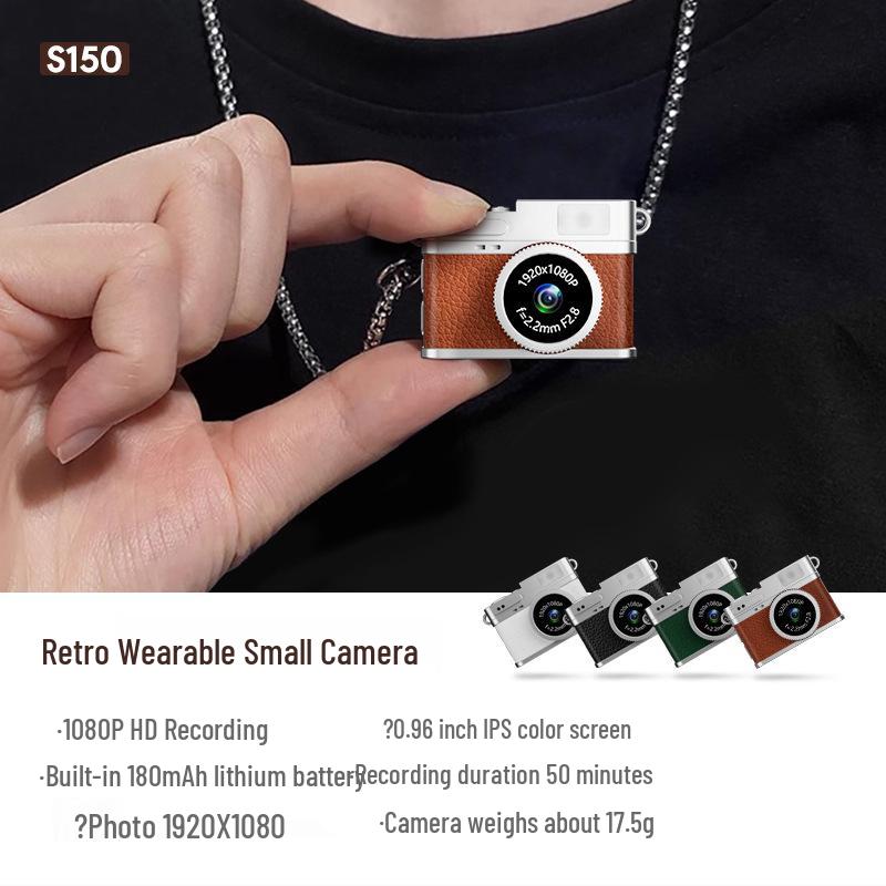 Retro Mini Digital Camera for Photos and Vlogs - Portable Student Campus Card Camera, Ideal for Gifts