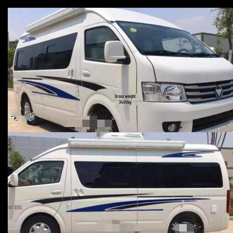 Foton View G9 & G7 Autoaufkleber: Nadelstreifen & Taillenlinien-Dekoration für Nutzfahrzeuge & Wohnmobile