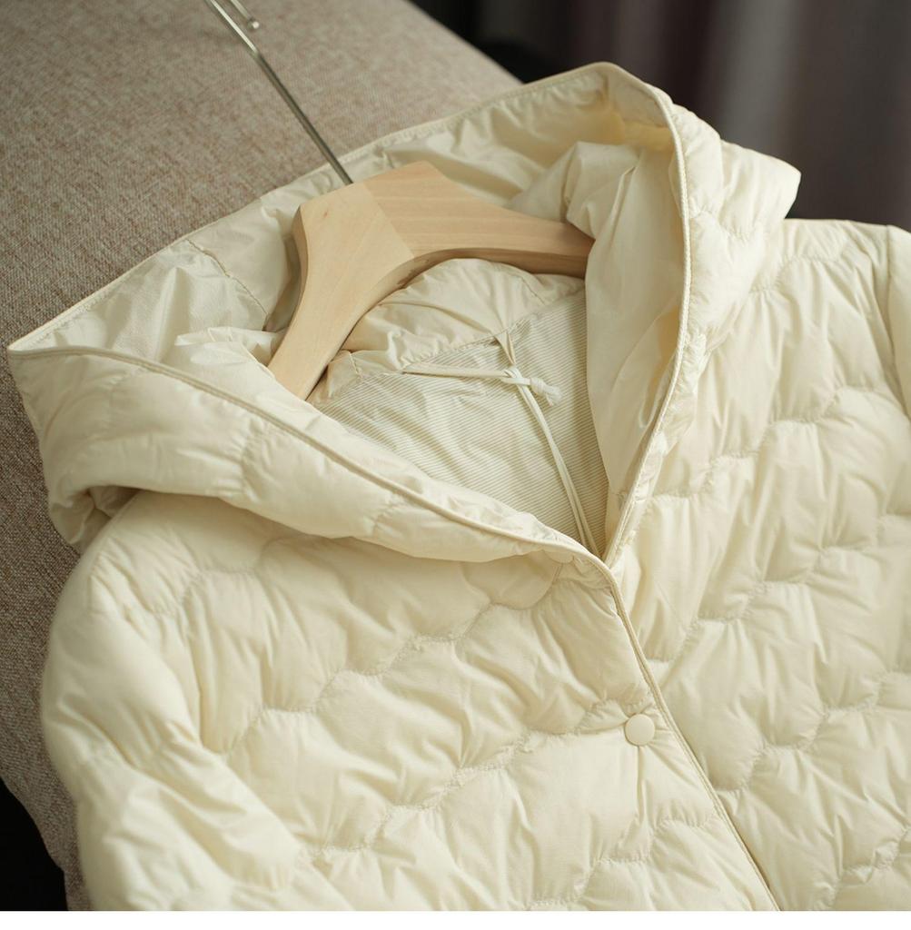 Graphene Hooded Lightweight Down Jacket