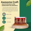 Gold Plated Idols | Laxmi Ganesh Murti & Ma Saraswati | Home Decor, Pooja Room, Study Table, Living Room & Office Decoration | Gift Item