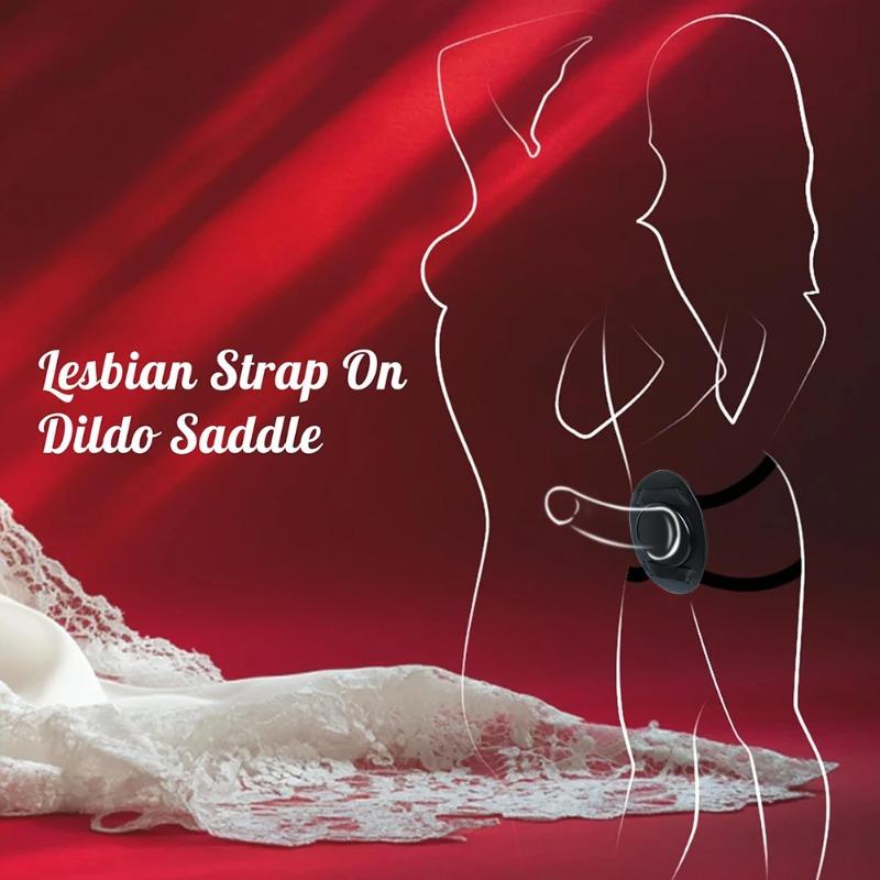 Bondage Strapon Chastity Pants & Body Harness – Sexy Lingerie for Couples, Flirting&Lesbian Play (18+ Adult Toys for Women&Men)