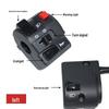 Motorcycle Switch for Huanglong BN300/BN600 Handlebars, Headlight Wiring Modification Required