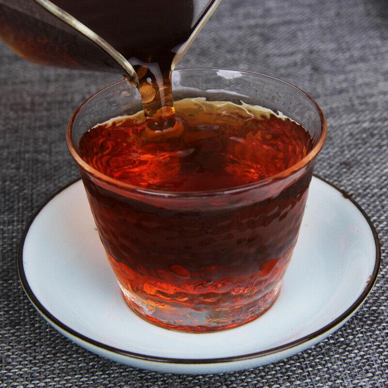 2017 Menghai Palace Golden Ripe Puer Tea Gong Ting Jin Ya Shu Puer Tea 357g