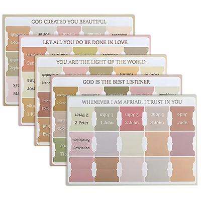 Removable Bible Index Writable Bible Label Book Accessories Bible Sticker  Stationery