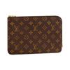 Etui Voyage Monogram Coated Canvas And Leather Handbag Clutch Small Women Handbags Brown M44500