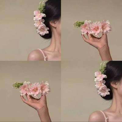 Day-long Wear Simulation Flower Hair Clip Craftsmanship Headdress  Hair Accessory