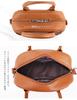Lizdays Lightweight and Durable Round Boston Bag Women's Handbag/Shoulder (Gray Beige)