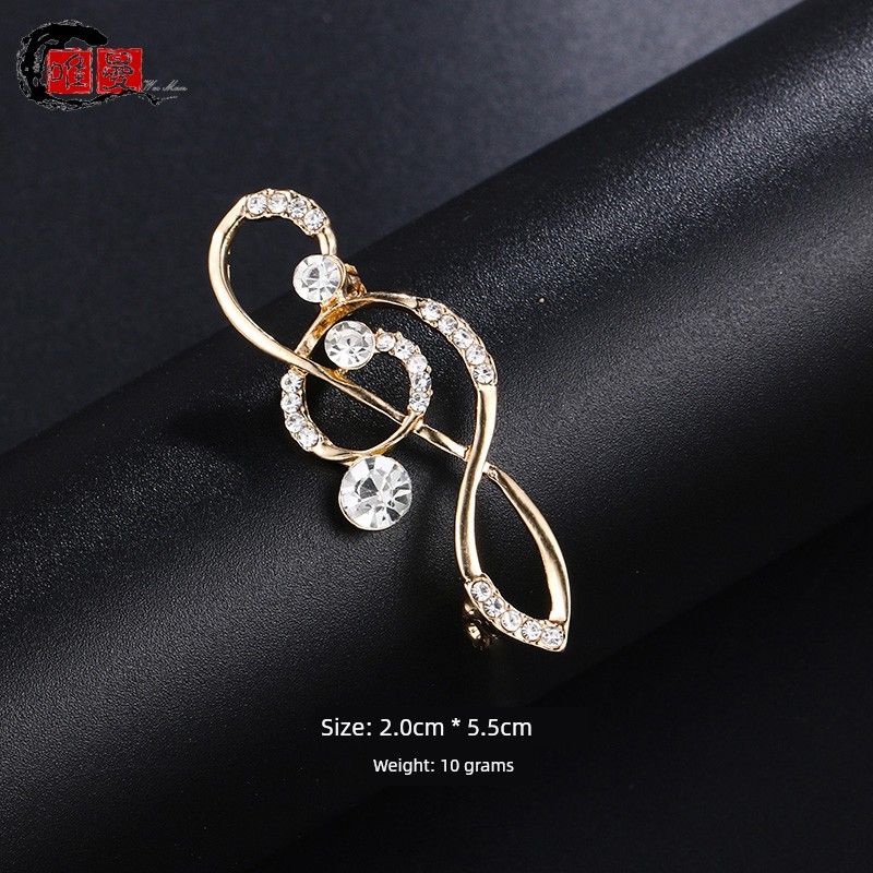 

Изысканный женский нарядный костюм с брошью на воротнике ципао XD9114 Gold