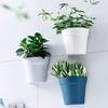 Home Wall Flower Pot Hanging Plastic Wall Planter Basket Desktop Table Floor Garden Office Home Decor