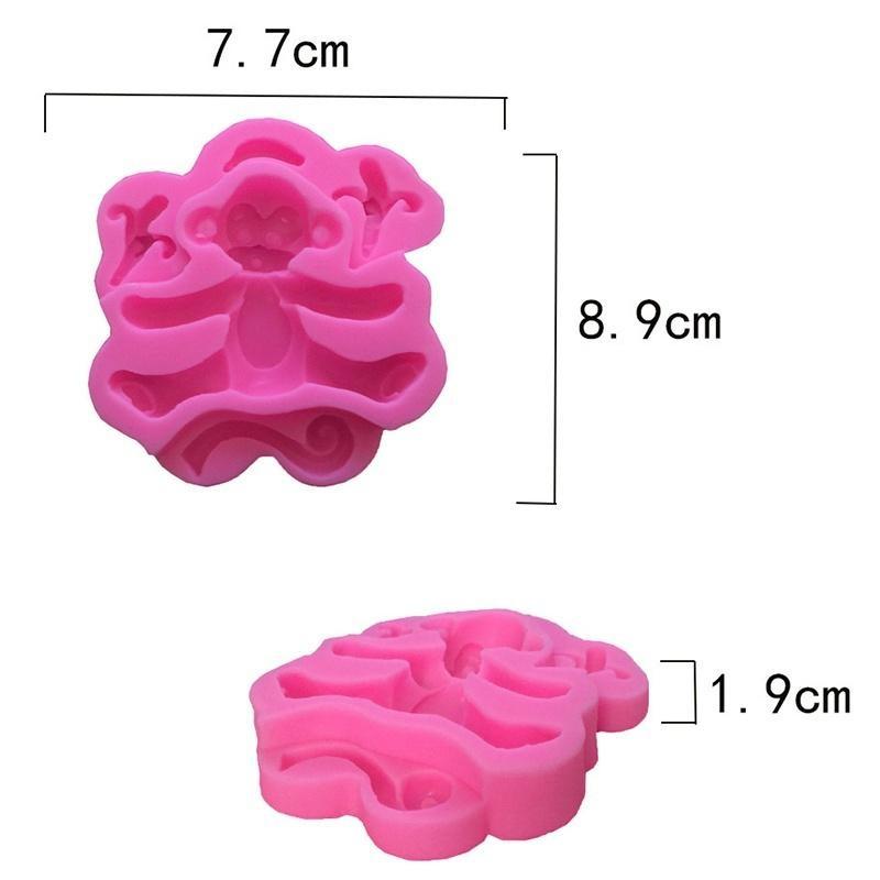 Baby 3D Animal Silicone Fondant Chocolate Mould Cake Decor Icing Sugarcraft Mold