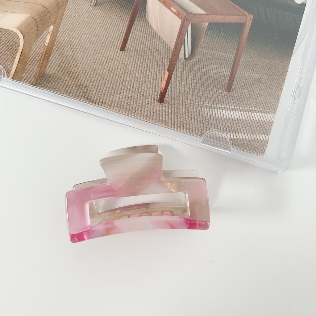 Vintage Haarspangen für Haare Frauen Acetat Krallenklemme Bunt Klein 4,5cm Haarspange Mädchen Haarklammer Haarspangen Haarschmuck