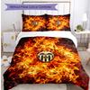 Valencia FC Printed 3PCS Bedding Set Breathable Duvet Cover with Pillowcases Decorative Bed Linen for Bedroom Home