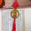 S-1Pc 2026 Year Of The Horse Wall Hanging Ornament New Year Lucky Housewarming Decoration Red Wooden Plaque Horse Pendant Gifts
