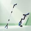 Easy To Hold Foldable Litter Picker Collapsible Wide Claw Mouth Trash Reacher Picker Lightweight Safe Garbage Grabber