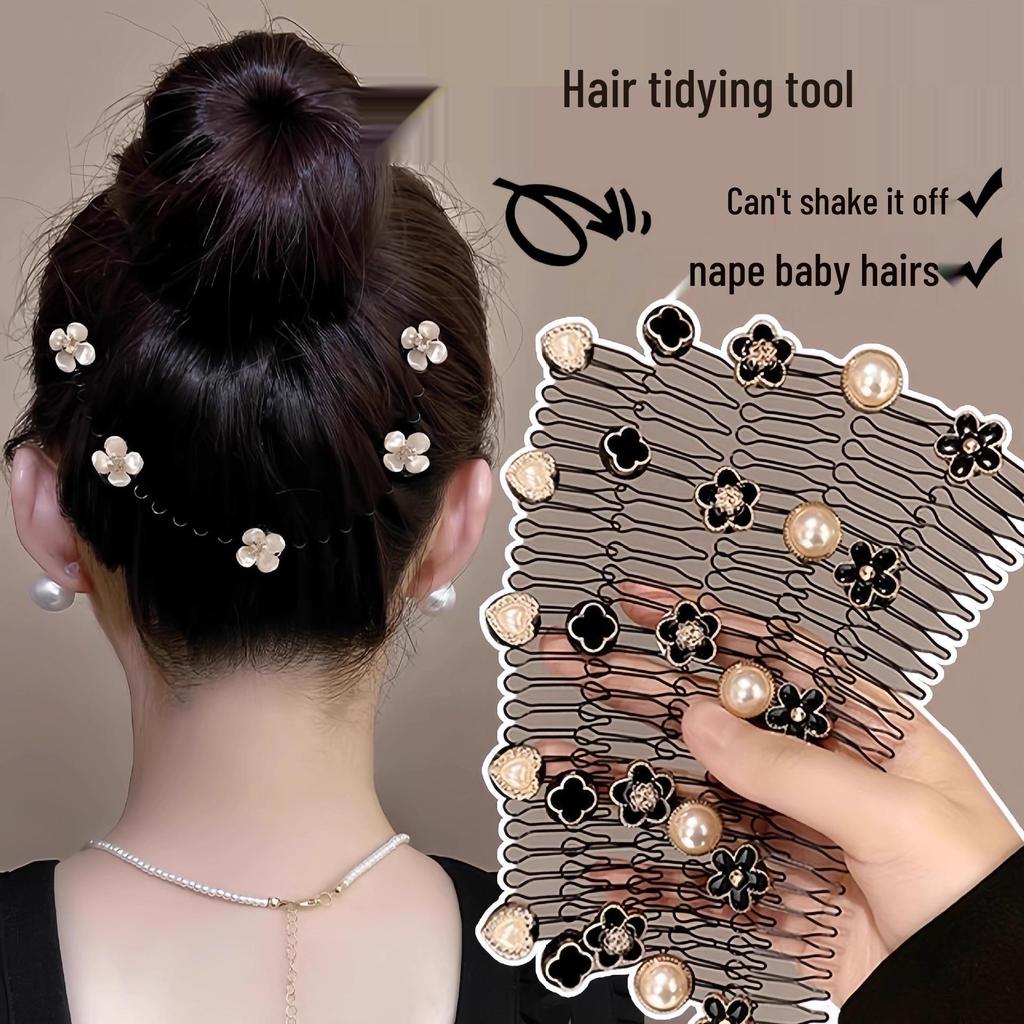 Newcomer Benefit: Camellia Baby Hair Finisher - Adult Hair Comb & Headband