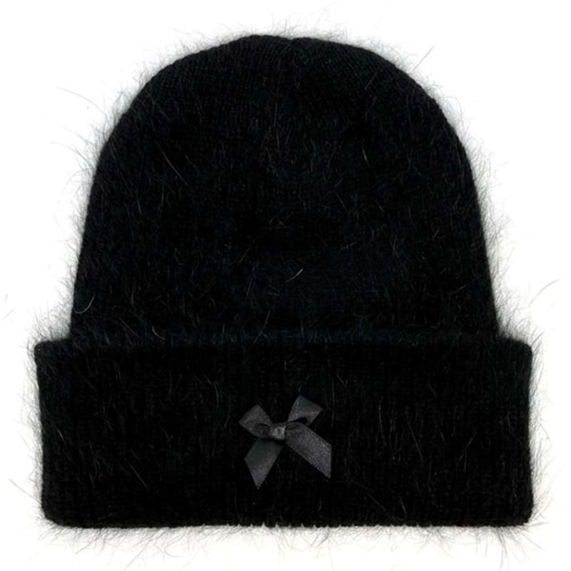 

ПОСТОРОННИЙ Ангоровый Берет с Лентой Ivory