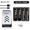 PALO 3000mAh Battery 1.2V AA 2A Ni-MH NiMH Rechargeable Battery for Camera Toy Car 100% Original Low Self Discharge AA Batteries