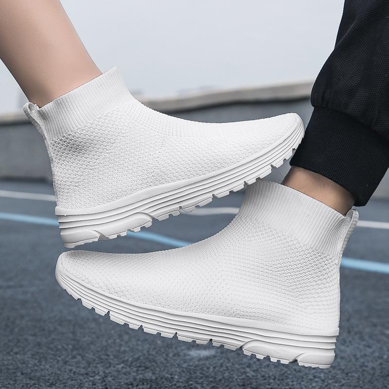 Unisex Sock Sneakers Men Trendy Hip-hop Sports Shoes Women Mesh Breathable Jogging Shoes Oversize Walking Shoes Male Footwear