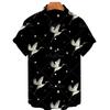 Men Retro Shirt Leisure Printed Cotton Floral Casual Dress Oversized Hawaiian Imported Clothing Arrivals Hipster