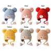 Warm Material Baby Hat Cute Design Ear Protection Hat Children's Woolen Hat  Autumn Season