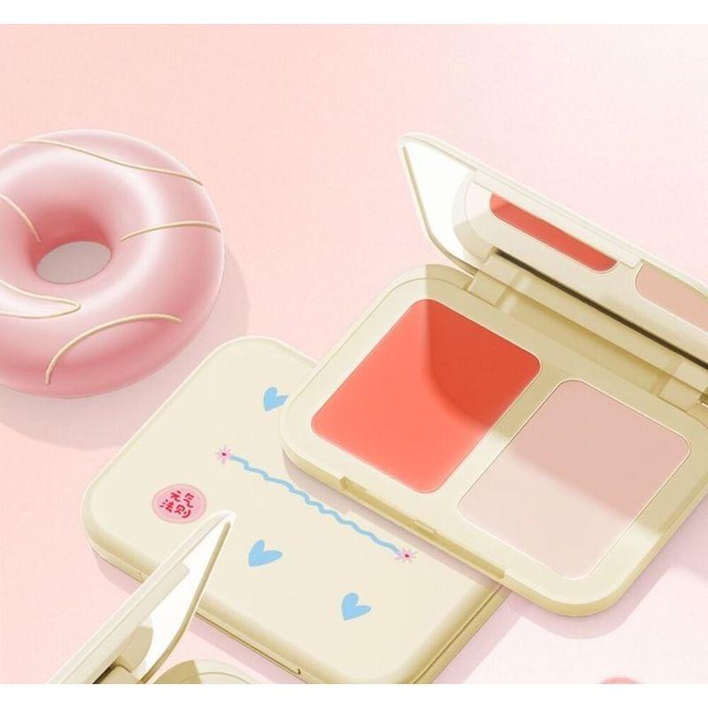 Nukka - Zweifarbige Rouge-Palette - 6 Farben