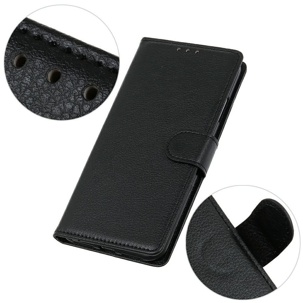 For Xiaomi Redmi 15 5G (Global) (169mm) Wallet Case PU Leather Phone Cover Litchi Texture