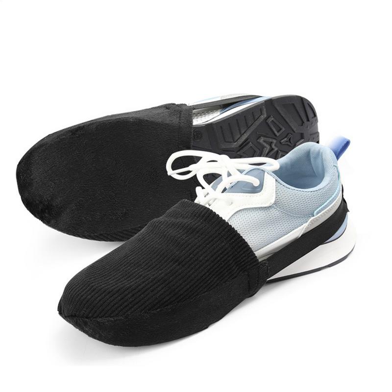 Non-Slip Bowling Shoe Slider Covers With Elastic Band Adjustable Bowling Shoe Sock Bowling Accessories for Indoor Sports
