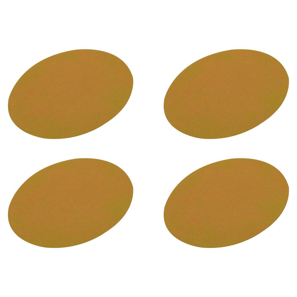 4 Pack Elbow Knee Iron-on Fabric Patches Repair Patches Oval for Clothing Repair Crafts Repair Kit Backpack Shoes Decoration