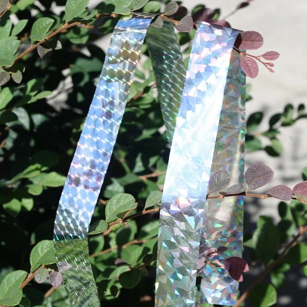 Double Sided Anti Bird Tape Laser Repellent Reflective Scare Ribbon  Farm Garden Accessories