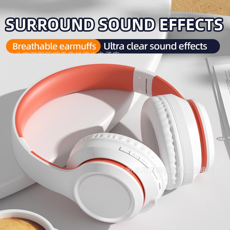 B20 Active Noise Cancelling Over-Ear Headphones, High-End Bass, Wireless Bluetooth, Long Battery Life, ANC Stereo, Gaming Headset.