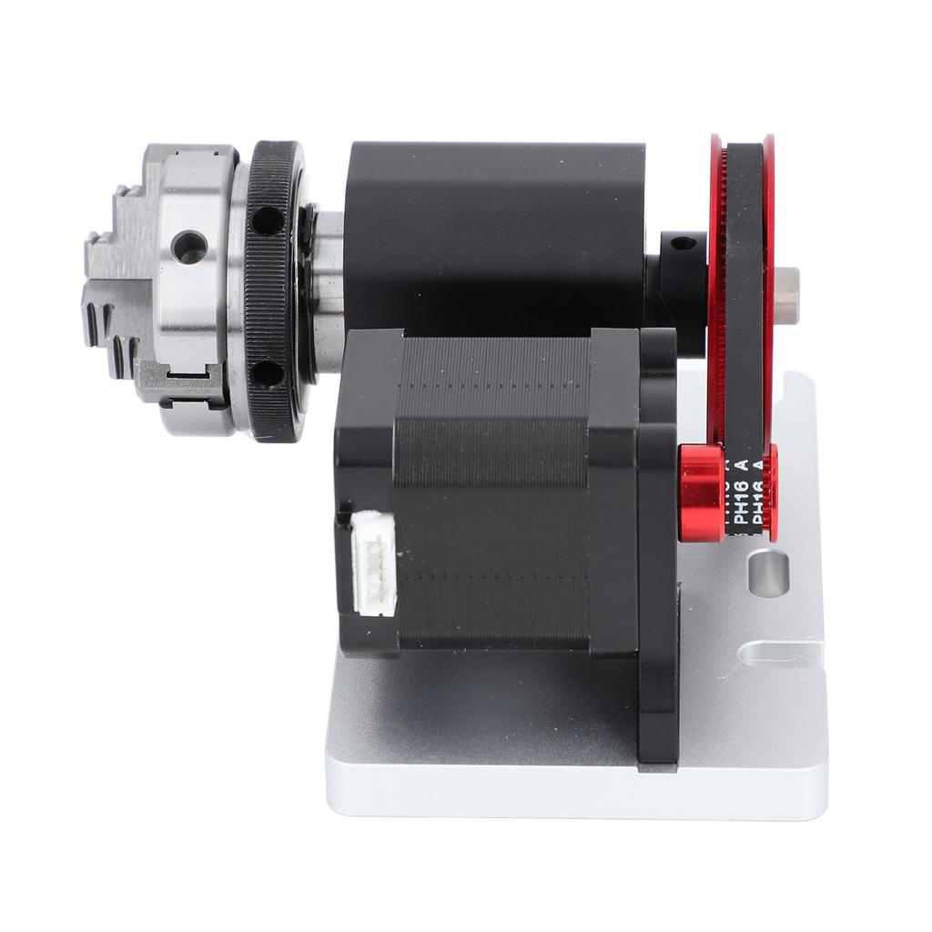 CNC Rotary Module Kit 4:1 Belt Reduction Ratio 4?60mm Chuck 4th Axes Rotating Module for TTC450 and