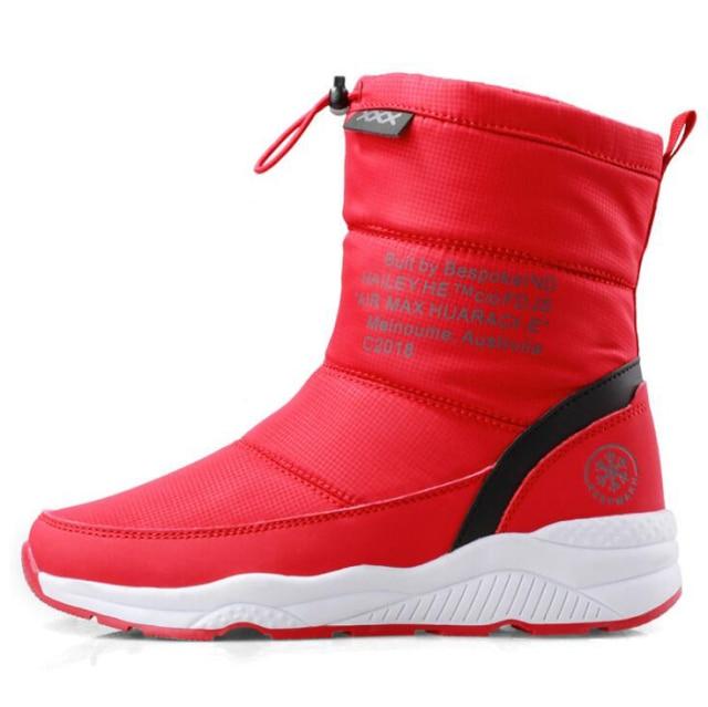 Women Winter Boots New Plush Women 'S Short Boots Woman Snow Boots Zipper Waterproof Non -Slip Warm Women 'S Winter Shoes