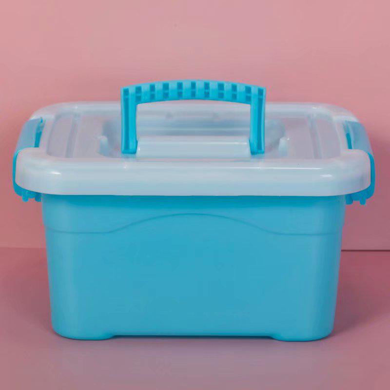 

Пластиковый ящик для хранения с крышкой для игрушек, одежды и предметов домашнего обихода Extra Large 34*23*19cm