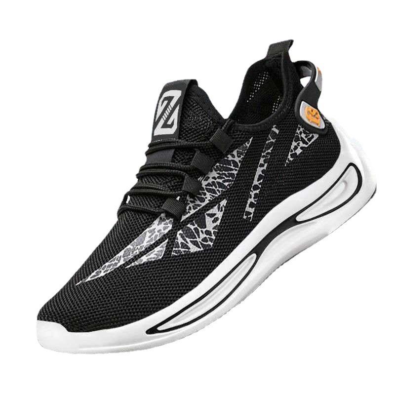 Men's Shoes Summer New Fly-woven Breathable Sports Shoes Men's Shoes Popular Little White Shoes Men's Casual Shoes Street Stall Supply