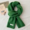 Selected Australian pure wool 100% cashmere scarf New versatile boys and girls winter warm knitted scarf